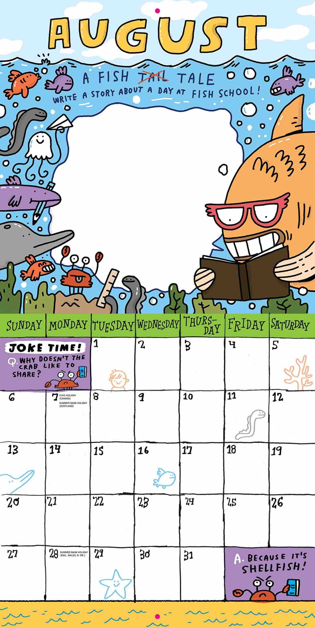 Get ready for 2023 with calendars for kids and families